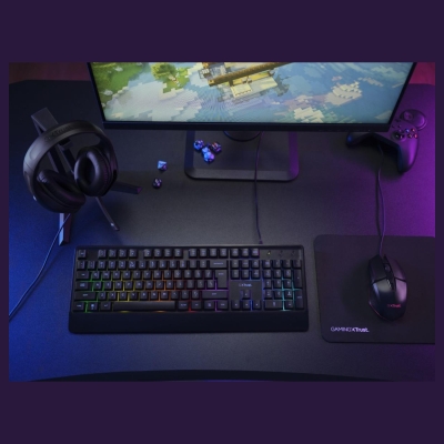 Trust KEYBOARD +MOUSE GXT792 QUADROX/4-IN-1 BUNDLE ENG 25155 TRUST