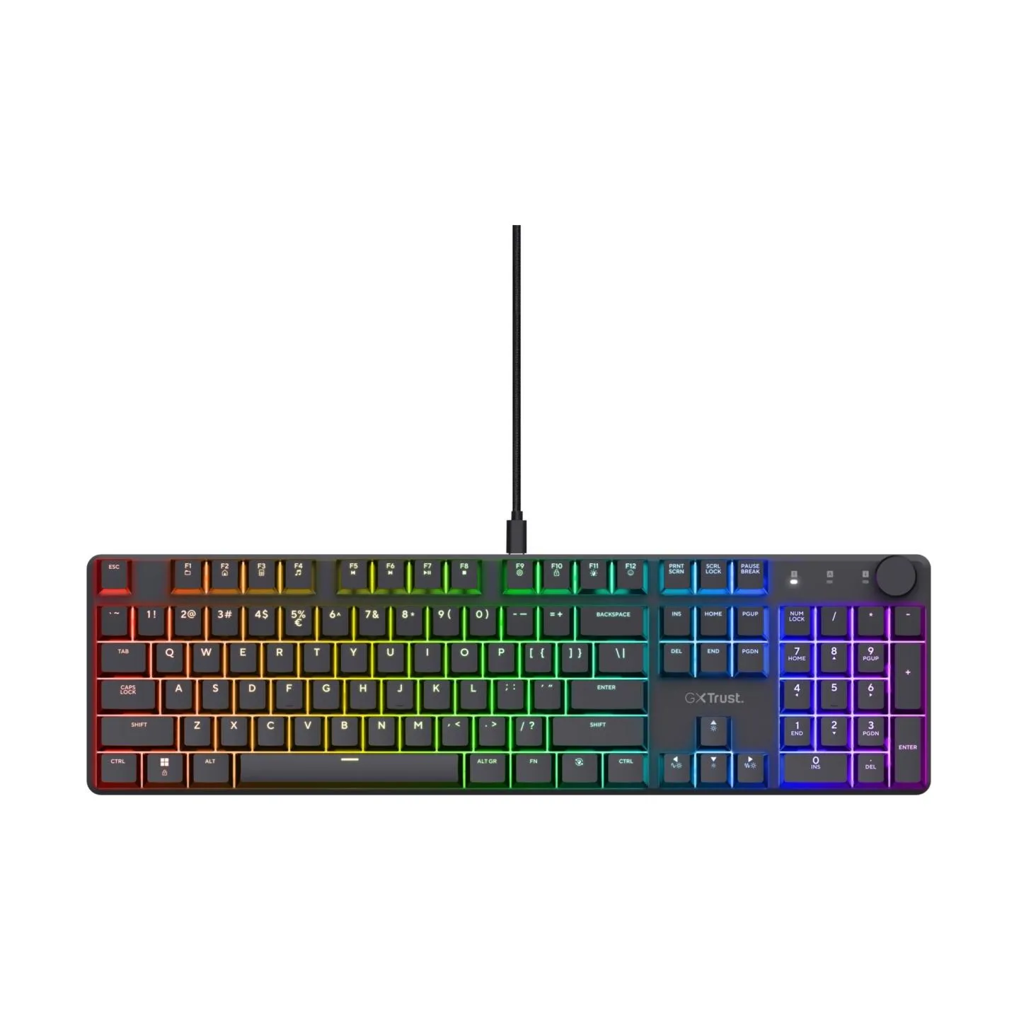 Trust KEYBOARD USB GXT866 TORIX/EN 24910 TRUST