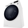 LG | Dryer Machine | RH80V3AV6N | Energy efficiency class D | Front loading | 8 kg | LED | Depth 69 cm | Wi-Fi | White