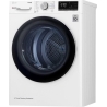 LG | Dryer Machine | RH80V3AV6N | Energy efficiency class D | Front loading | 8 kg | LED | Depth 69 cm | Wi-Fi | White