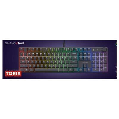 Trust KEYBOARD USB GXT866 TORIX/EN 24910 TRUST