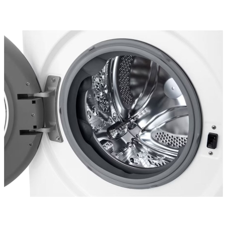 LG Washing machine with dryer | F2DR508S1W | Energy efficiency class A-10%/E | Front loading | Washing capacity 8 kg | 1200 RPM 