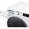 LG Washing machine with dryer | F2DR508S1W | Energy efficiency class A-10%/E | Front loading | Washing capacity 8 kg | 1200 RPM 