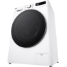 LG Washing machine with dryer | F2DR508S1W | Energy efficiency class A-10%/E | Front loading | Washing capacity 8 kg | 1200 RPM 