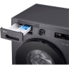 LG Washing machine | F4X1009NMB | Energy efficiency class A | Front loading | Washing capacity 9 kg | 1400 RPM | Depth 55 cm | W