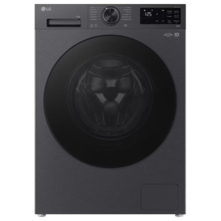 LG Washing machine | F4X5011TBB | Energy efficiency class A | Front loading | Washing capacity 11 kg | 1400 RPM | Depth 57 cm | 
