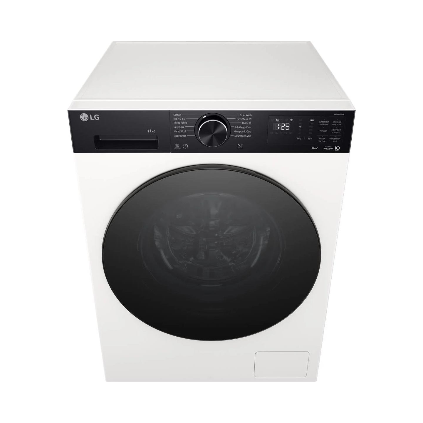 LG Washing machine | F4X5011TKB | Energy efficiency class A | Front loading | Washing capacity 11 kg | 1400 RPM | Depth 57 cm | 