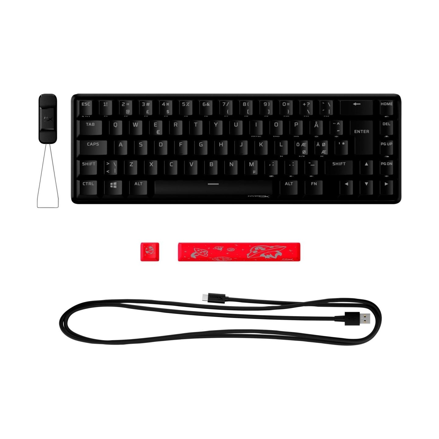 Hyperx KEYBOARD ALLOY ORIGINS 65/NOR 4P5D6AN#UUW HYPERX