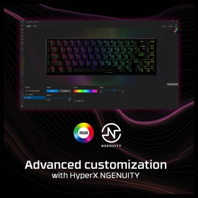 Hyperx KEYBOARD ALLOY ORIGINS 65/NOR 4P5D6AN#UUW HYPERX