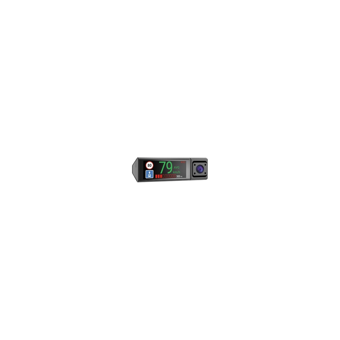 Navitel | Triple channel Full HD Dashcam | RC3 PRO | IPS 3.16", 820x320 | GPS (satellite) | Maps included
