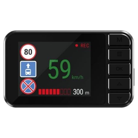 Navitel | Car Video Recorder | R385 GPS | GPS (satellite) | 2", 320 x 240 | Maps included
