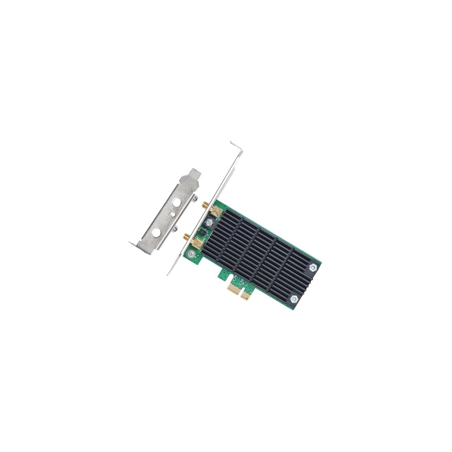Tp-Link Archer T4E Dual Band PCI Express Adapter 2.4GHz/5GHz, 802.11ac, 300+867 Mbps, 2xDetachable antennas