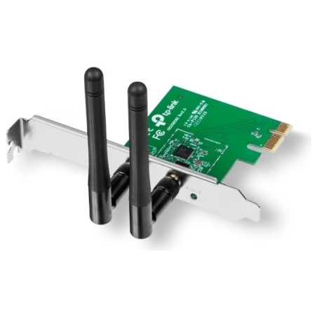 Tp-Link TL-WN881ND PCI Express Adapter, 2.4GHz, 802.11n, 300Mbps, 1xDetachable antenna 2dBi
