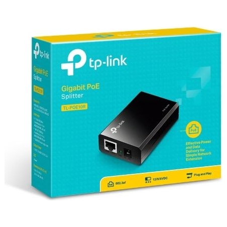 Tp-Link | PoE Splitter | TL-PoE10R | Ethernet LAN (RJ-45) ports 2x10/100/1000
