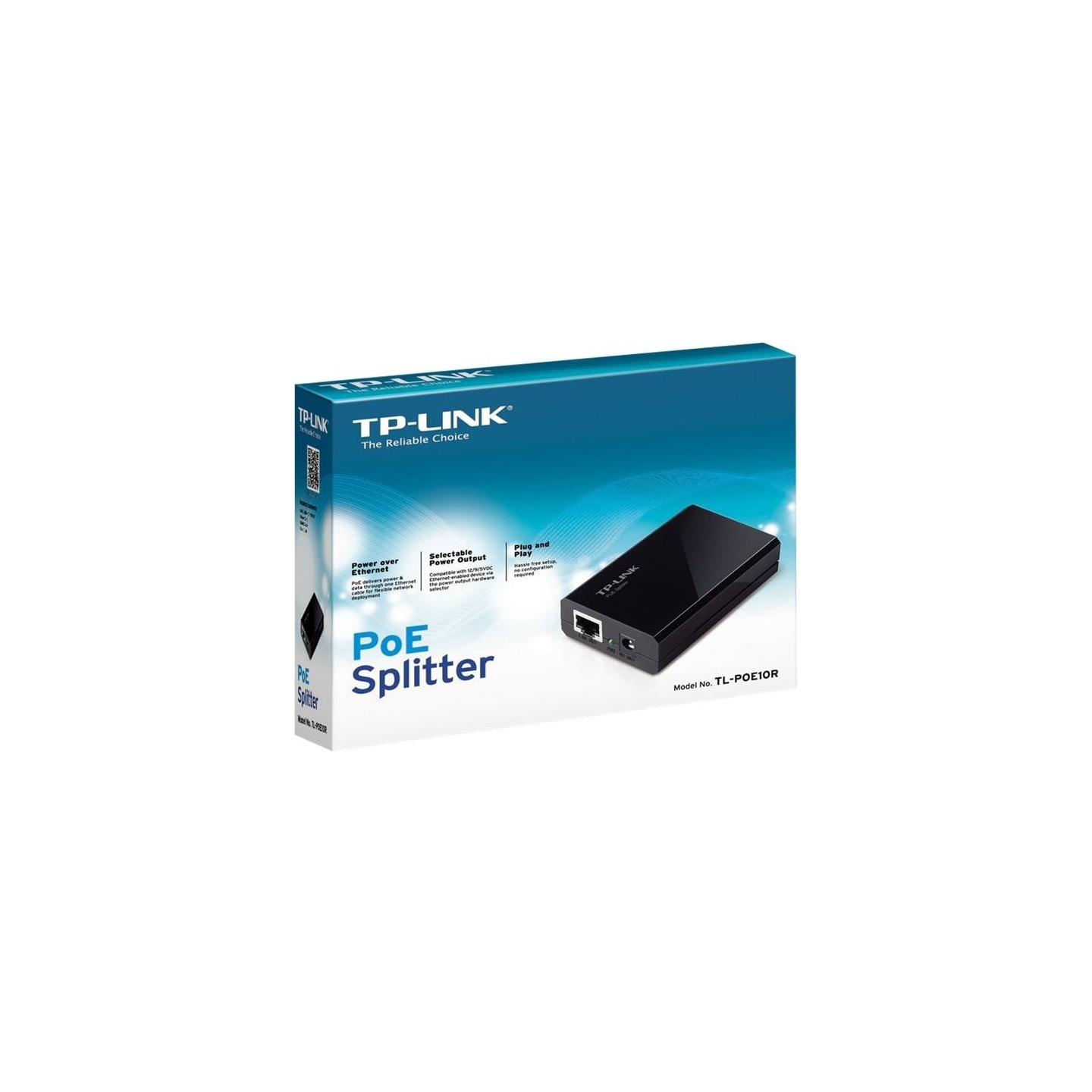Tp-Link | PoE Splitter | TL-PoE10R | Ethernet LAN (RJ-45) ports 2x10/100/1000