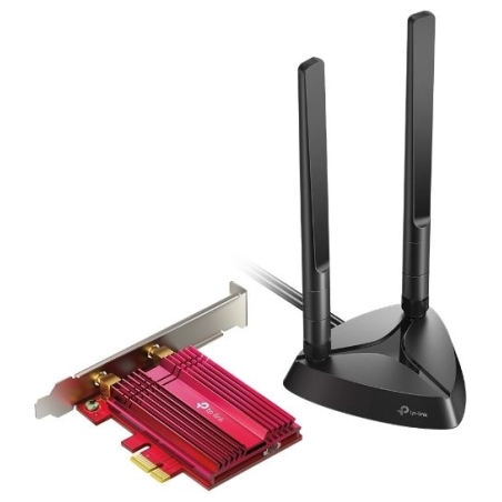 Tp-Link | AX3000 Wi-Fi 6 Bluetooth 5.0 PCIe Adapter | TX3000E | 2.4GHz/5GHz | Antenna type 2xHigh-Gain External Antennas | 574+2