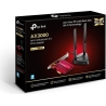 Tp-Link | AX3000 Wi-Fi 6 Bluetooth 5.0 PCIe Adapter | TX3000E | 2.4GHz/5GHz | Antenna type 2xHigh-Gain External Antennas | 574+2