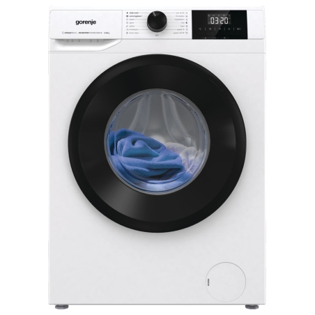 Gorenje | Washing Machine | W3NGPI62SBS | Energy efficiency class B | Front loading | Washing capacity 6 kg | 1200 RPM | Depth 4