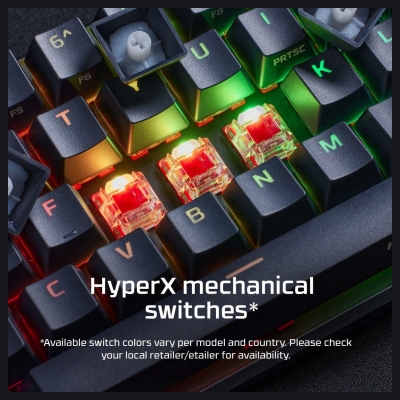 Hyperx KEYBOARD ALLOY ORIGINS 65/HKBO1T-RD-US/N HYPERX