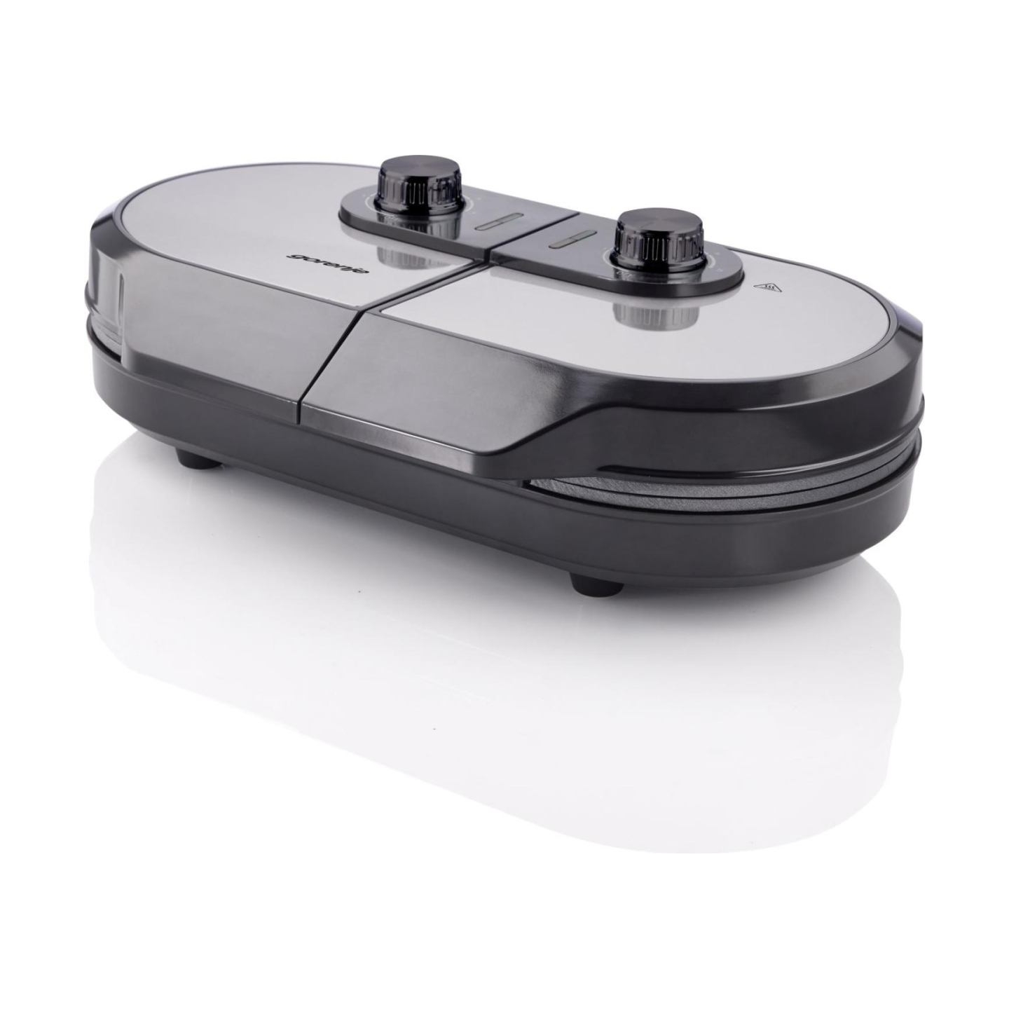 Gorenje | Mini Grill, Waffle plate | WM1400SB | Electric Grill | 1400 W | Diameter 18 cm | Black