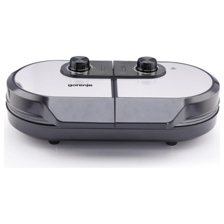 Gorenje | Mini Grill, Waffle plate | WM1400SB | Electric Grill | 1400 W | Diameter 18 cm | Black