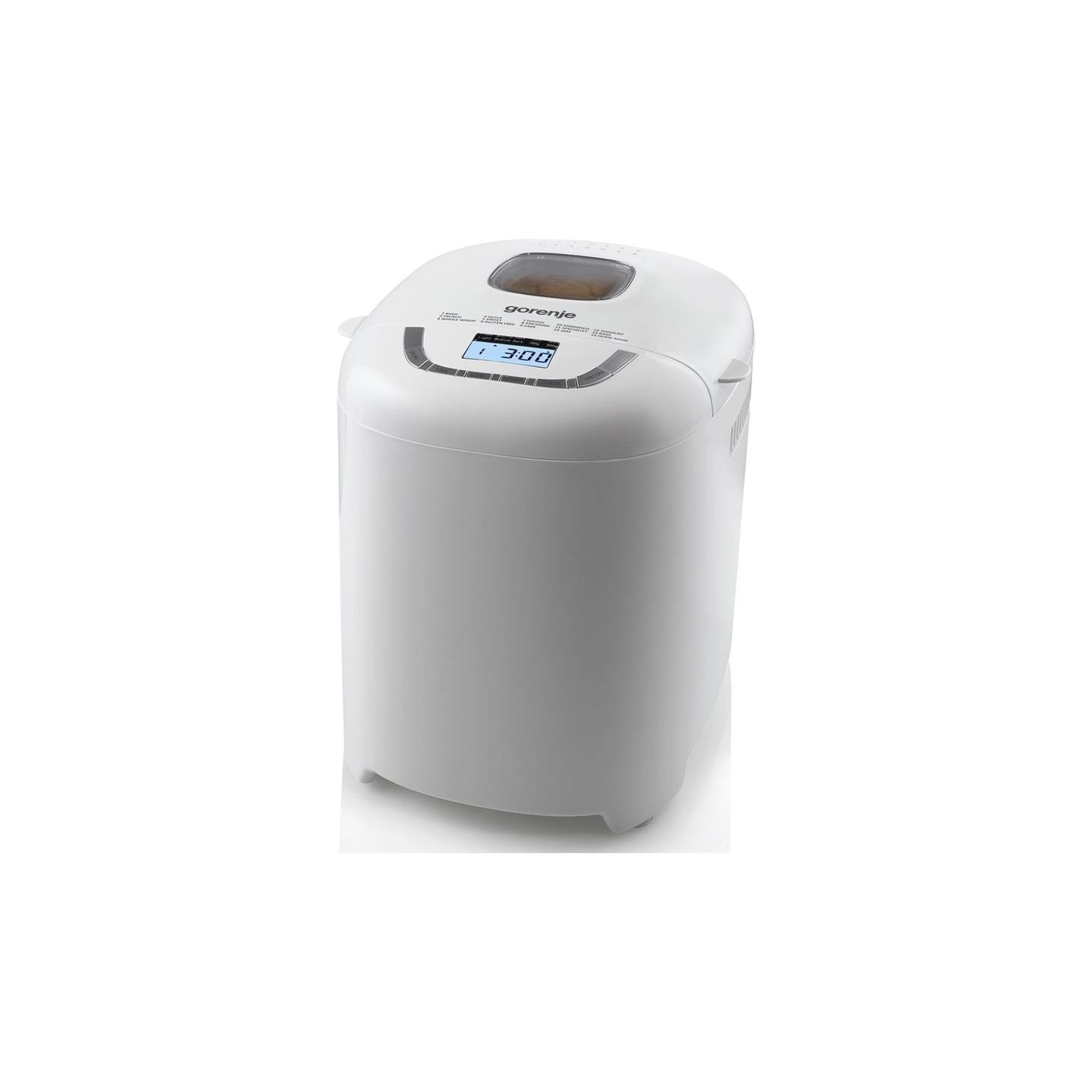 Gorenje | Bread maker | BM910WII | Power 550 W | Number of programs 15 | Display LCD | White
