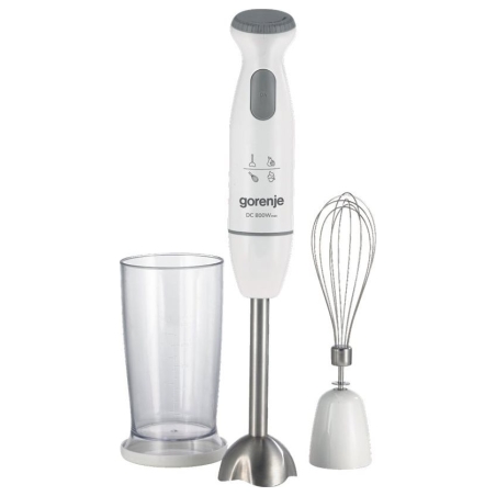 Gorenje Hand blender | HBC802QW | Hand Blender | 800 W | Jar material Plastic | Jar capacity 0.5 L | White