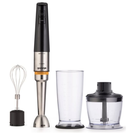 Gorenje HBX1200EB | 1200 W | Hand Blender | Jar material Plastic | Jar capacity 0.8 L | Stainless steel