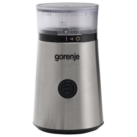 Gorenje | Coffee grinder | SMK150E | 150 W | Coffee beans capacity 60 g | Lid safety switch | Stainless steel