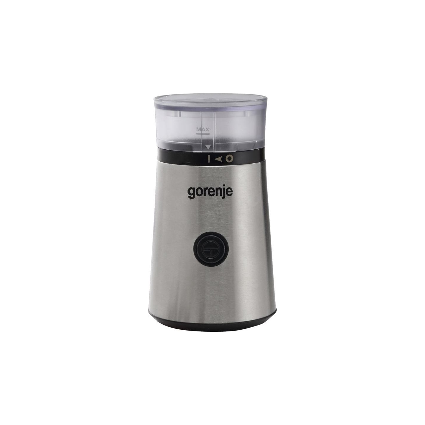 Gorenje | Coffee grinder | SMK150E | 150 W | Coffee beans capacity 60 g | Lid safety switch | Stainless steel