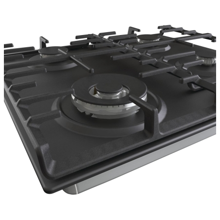 Gorenje | Hob | GW642AB | Gas | Number of burners/cooking zones 4 | Rotary knobs | Black