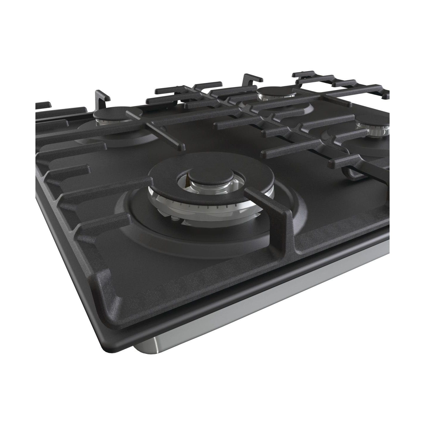 Gorenje | Hob | GW642AB | Gas | Number of burners/cooking zones 4 | Rotary knobs | Black