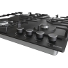Gorenje | Hob | GW642AB | Gas | Number of burners/cooking zones 4 | Rotary knobs | Black