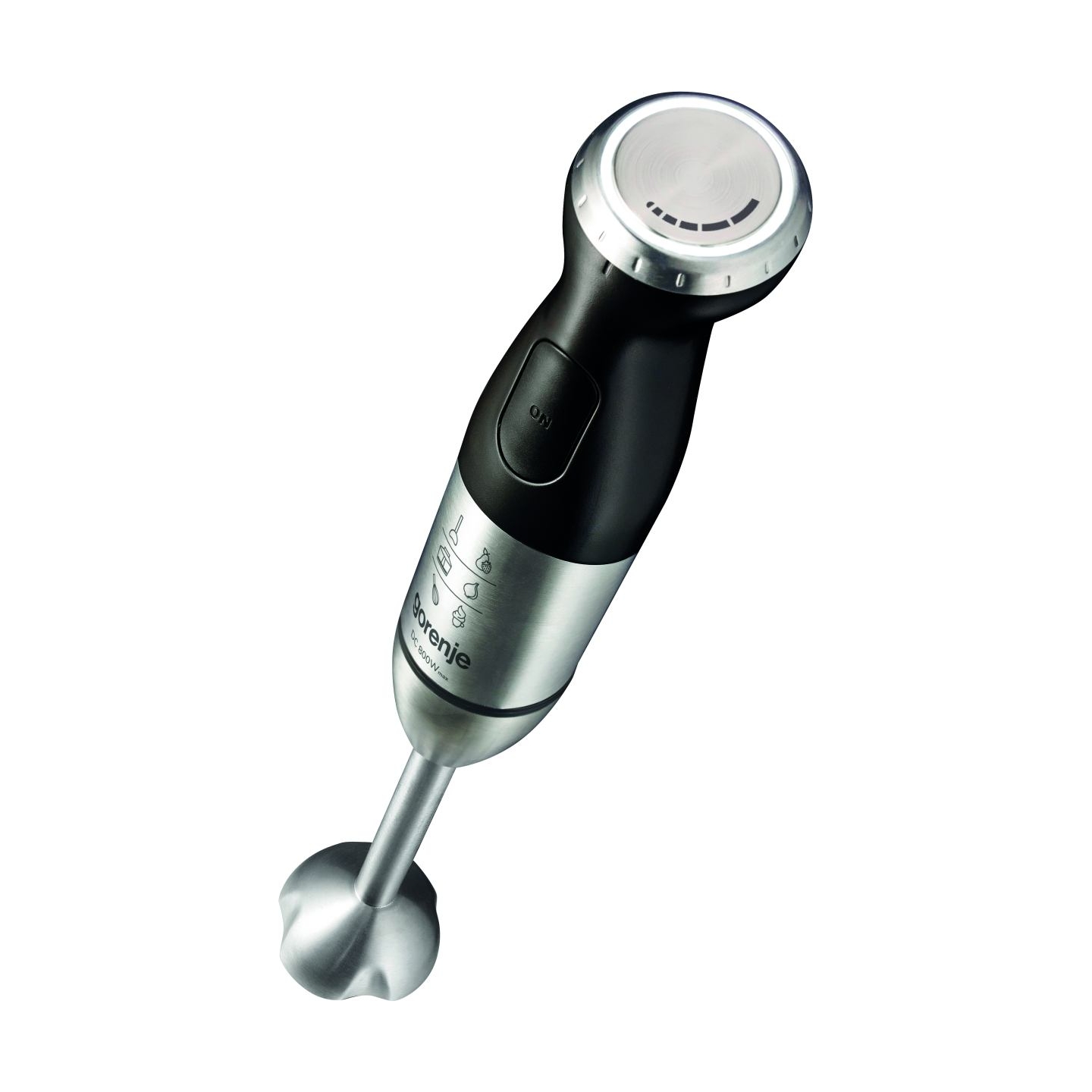 Gorenje | Blender | HBC807QB | Hand Blender | 800 W | Number of speeds Variable | Chopper | Black