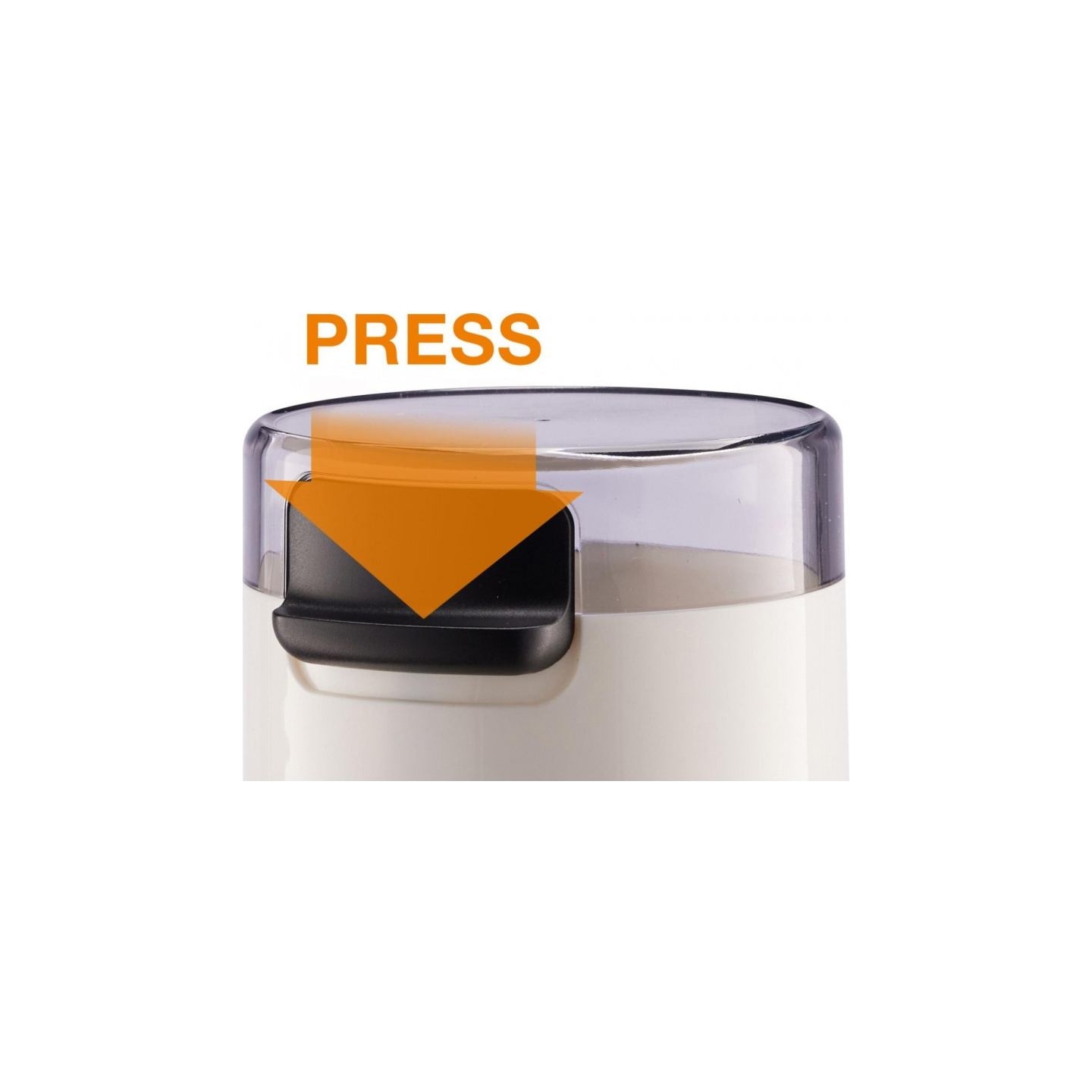 Gorenje | Coffee Grinder | SMK150SW | 150 W | Coffee beans capacity 45 g | Lid safety switch | White