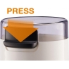 Gorenje | Coffee Grinder | SMK150SW | 150 W | Coffee beans capacity 45 g | Lid safety switch | White