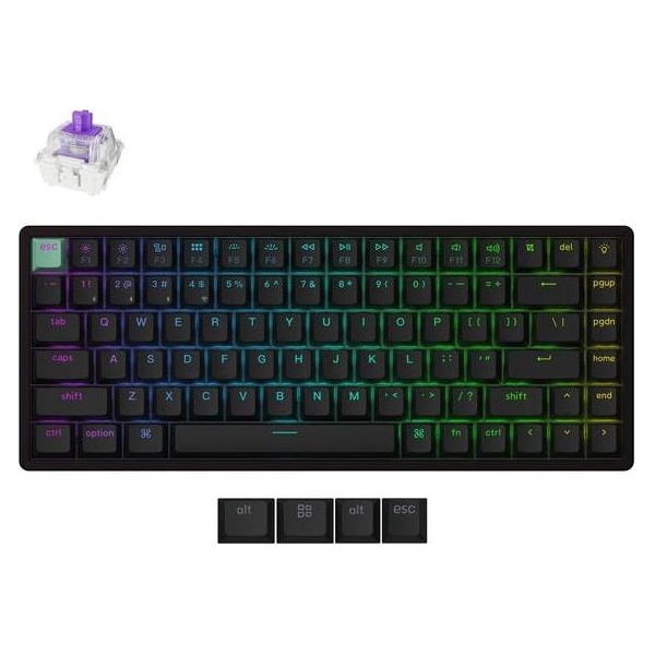 Keychron KEYBOARD WRL K2 HE/BLACK K2H-J1 KEYCHRON