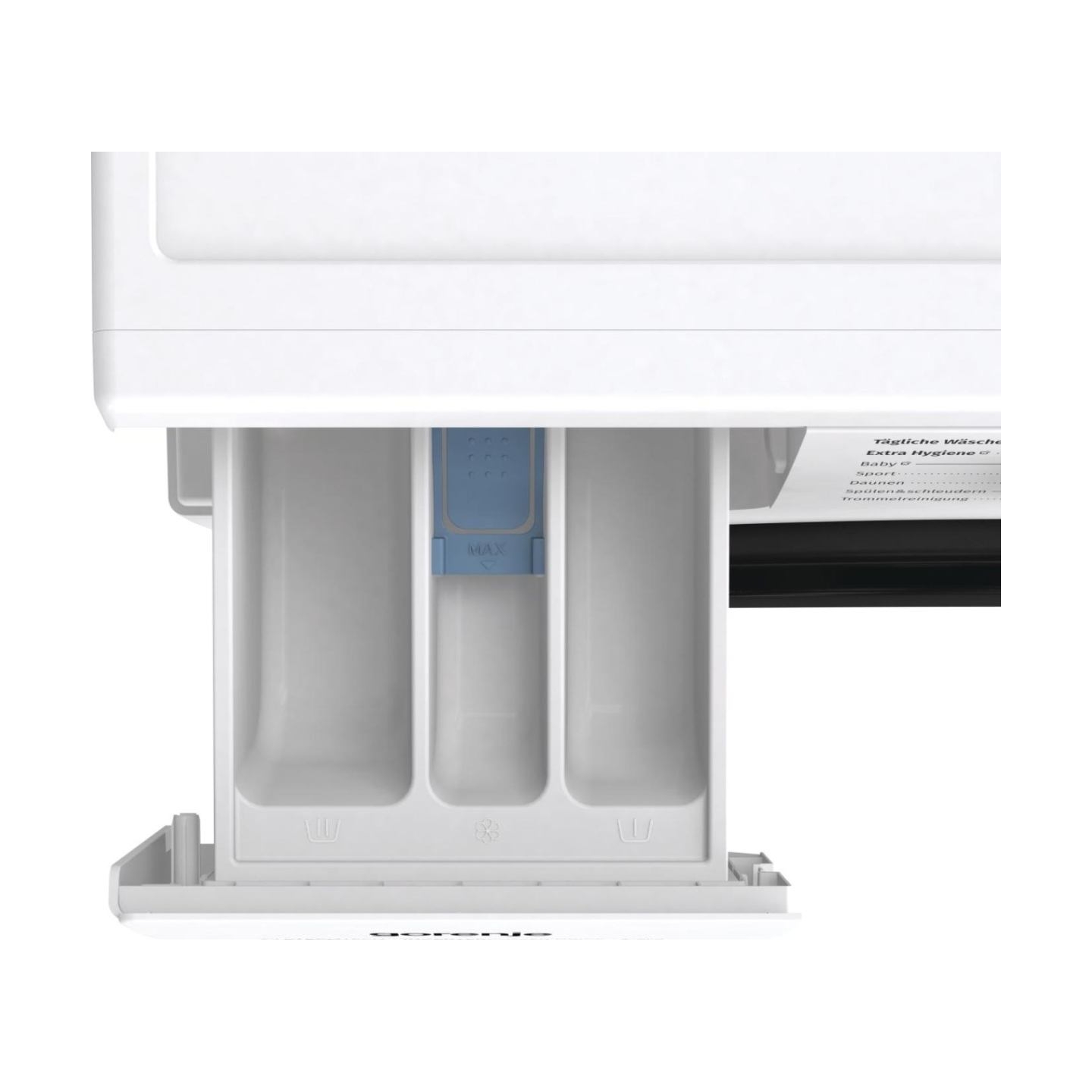 Gorenje Washing machine | W3NGPI72SBS | Energy efficiency class B | Front loading | Washing capacity 7 kg | 1200 RPM | Depth 43.