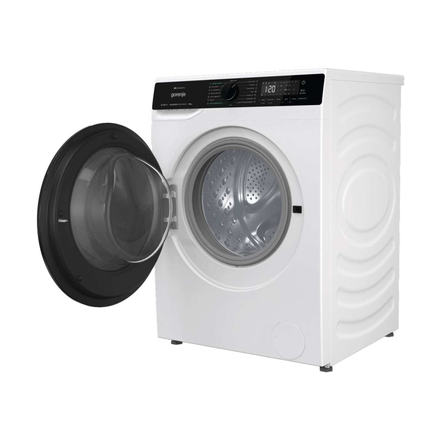 Gorenje Washing Machine with Dryer | WD2PA964ADW | Energy efficiency class A/D | Front loading | Washing capacity 9 kg | 1400 RP