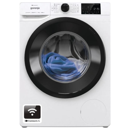 Gorenje Washing machine | WPNEI82A1SWIFI | Energy efficiency class A | Front loading | Washing capacity 8 kg | 1200 RPM | Depth 