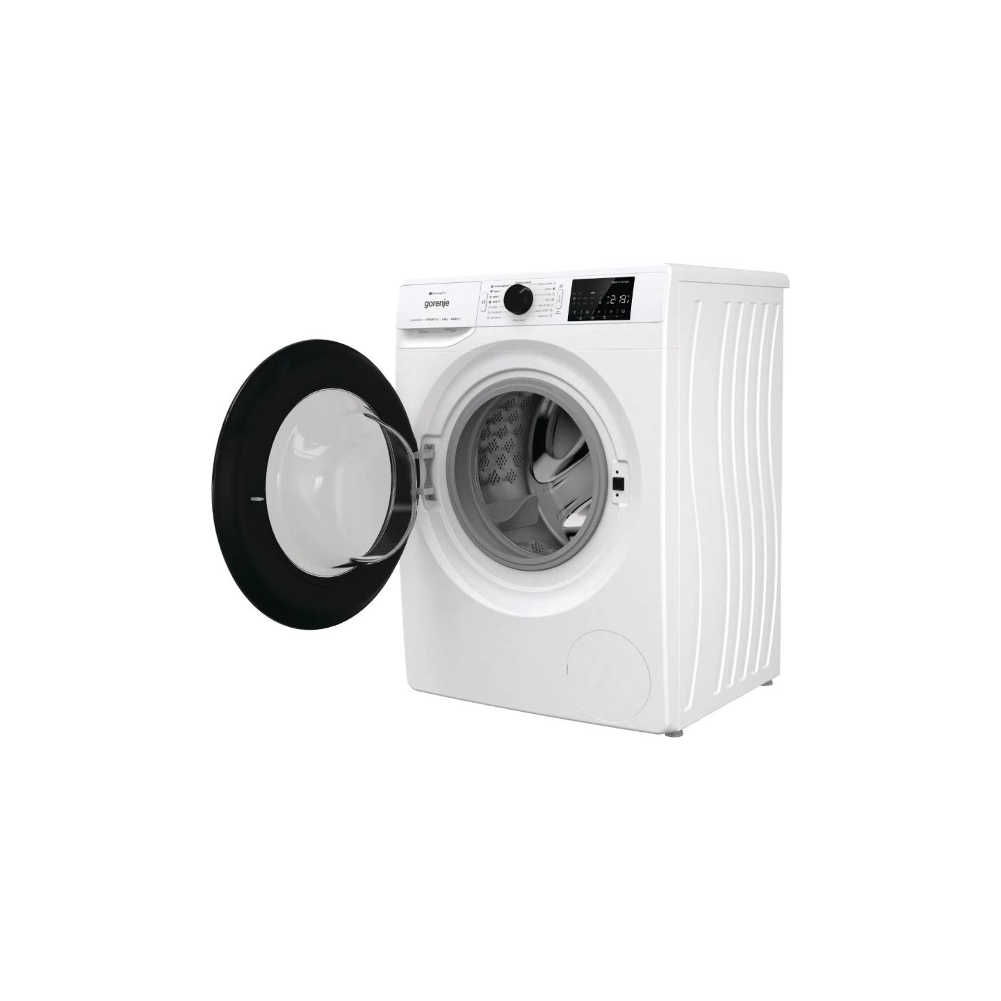 Gorenje Washing machine | WPNEI82A1SWIFI | Energy efficiency class A | Front loading | Washing capacity 8 kg | 1200 RPM | Depth 