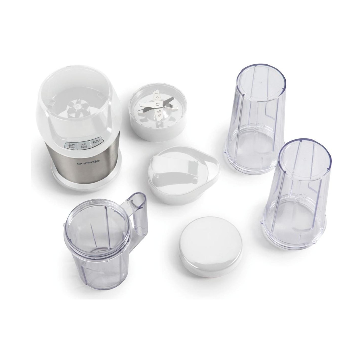 Gorenje Blender | BN1000E | Tabletop | 1000 W | Jar material Tritan | Jar capacity 0.75 L | Ice crushing | White