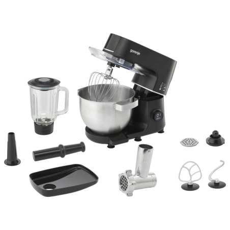 Gorenje | Kitchen Machine | MMC1000SCB | 1000 W | Number of speeds 12 | Bowl capacity 6 L