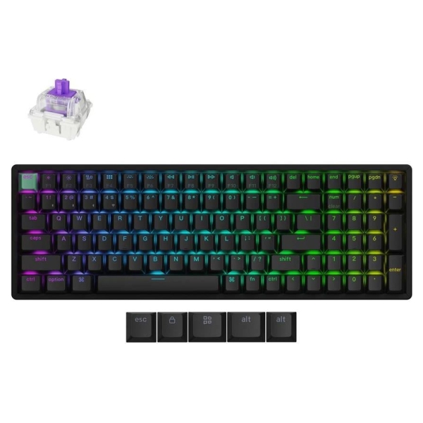 Keychron KEYBOARD WRL K4 HE STANDARD ED/BLACK K4H-J1 KEYCHRON