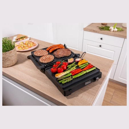 Gorenje Grill | GCG2000SD | Contact grill | Black