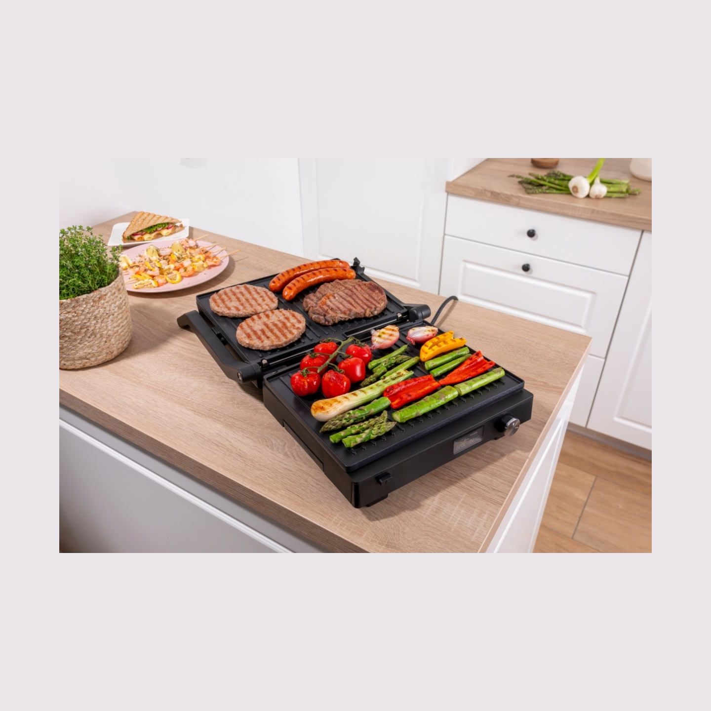 Gorenje Grill | GCG2000SD | Contact grill | Black