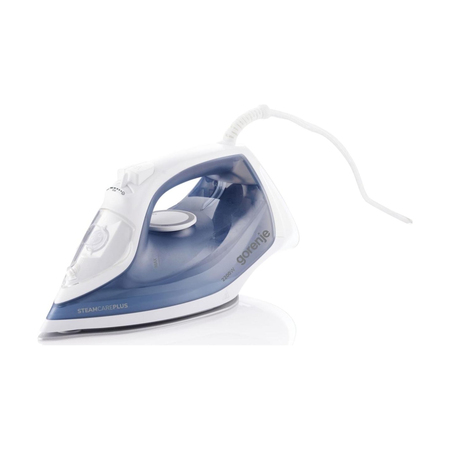 Gorenje SIK2200WB | Steam iron | 2200 W | Continuous steam 35 g/min | Water tank capacity 450 ml | Blue | Steam boost performanc