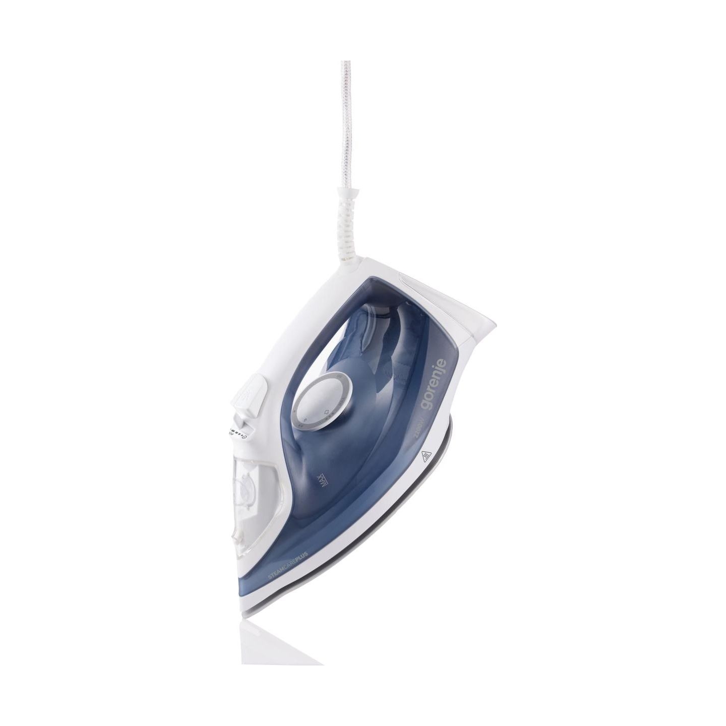 Gorenje SIK2200WB | Steam iron | 2200 W | Continuous steam 35 g/min | Water tank capacity 450 ml | Blue | Steam boost performanc