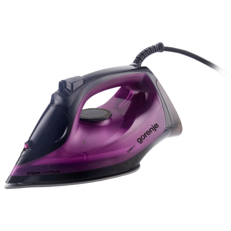 Gorenje SIK2400BKV | Steam Iron | 2400 W | Water tank capacity 450 ml | Continuous steam 40 g/min