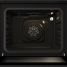 Gorenje Oven | BO6615E01B | 60 L | Electric | EnamelClean | Push pull buttons | Convection | Height 59.5 cm | Width 59.5 cm | Bl